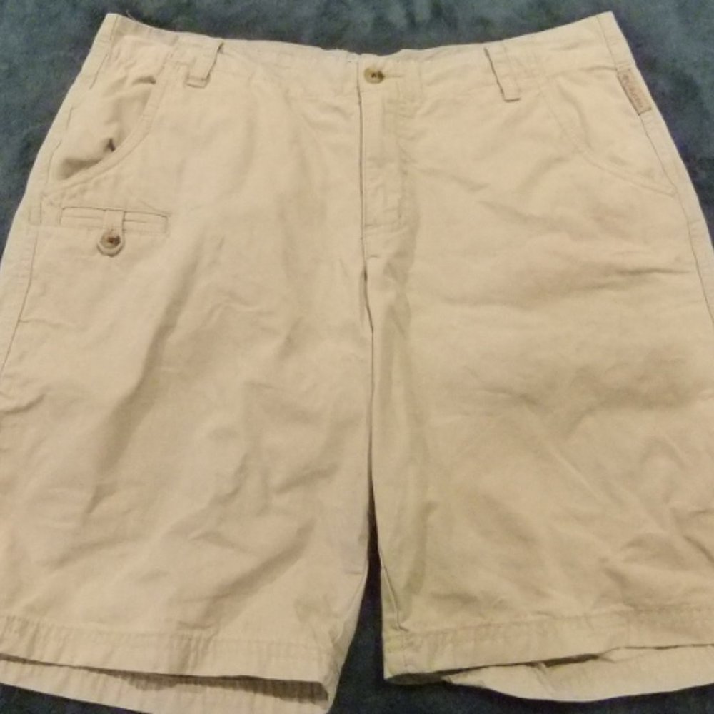 COLUMBIA WOMENS TRAIL CAMP SHORT PANTS - SZ 10